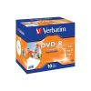 MEDIJ DVD-R VERBATIM 10PK printable široke škatlice (43521)