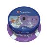 MEDIJ DVD+R VERBATIM 25PK printable tortica (43667)