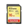 SDHC SANDISK 16GB EXTREME, 90/40MB/s, UHS-I Speed Class 3 (U3), V30 (SDSDXNE-016G-GNCIN)