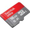 SDHC SANDISK MICRO 16GB ULTRA MOBILE, 98MB/s, UHS-I C10, A1, adapter (SDSQUAR-016G-GN6MA)