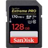 SDXC SANDISK 128GB EXTREME PRO, 170/90MB/s, UHS-I Speed Class 3 (U3), V30