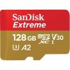 SDXC SANDISK MICRO 128GB EXTREME, 160/90MB/s, UHS-I Speed Class 3, V30, adapter (SDSQXA1-128G-GN6MA)