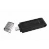 USB C DISK Kingston 64GB DT70, 3.2 Gen1, plastičen, s pokrovčkom