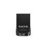 USB DISK SANDISK 64GB ULTRA FIT, 3.1/3.0, črn, micro format, strojna enkripcija (SDCZ430-064G-G46)