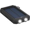 GOOBAY PowerBank 8.0 na sončne celice svetilka 8000 mAh črna prenosna baterija